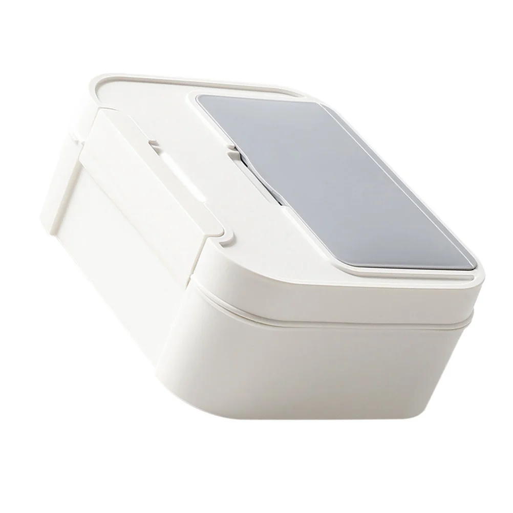 

Household Medical Box Home Use First Aid Case Durable Multi-Grid Medicine Storage Container Compact Size For Home Office Travel