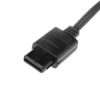 適用於 Nintendo 64/NGC/SFC 的 AV 音訊視訊 A/V 電視線纜轉接器音訊轉換器,適用於 N64/GameCube,1.8 公尺(6 英尺)配件 8 最佳銷售 任天堂64配件 - №3