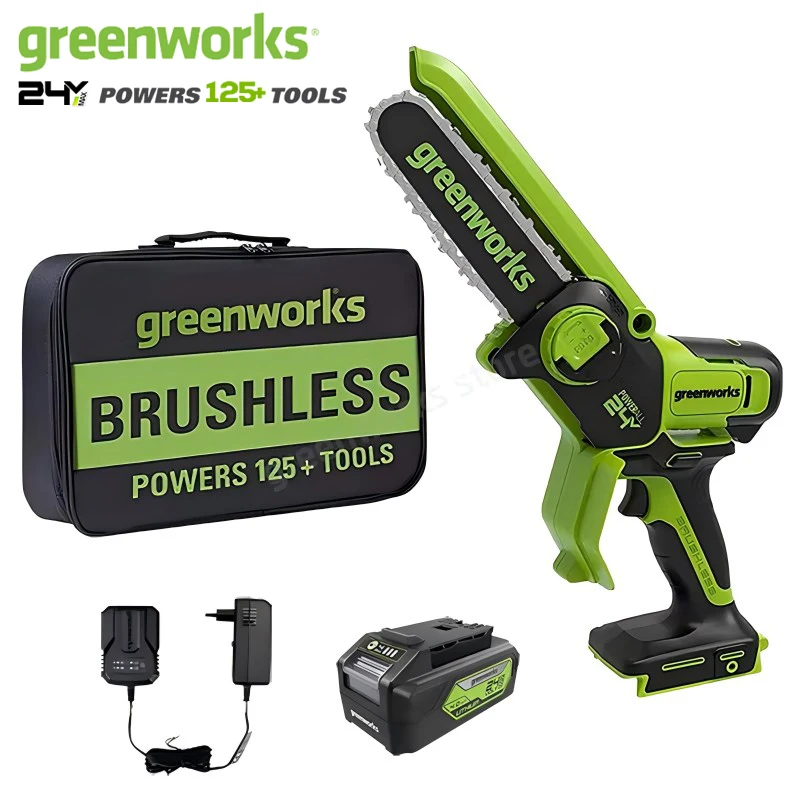 Greenworks Mini Chainsaw 24V 6