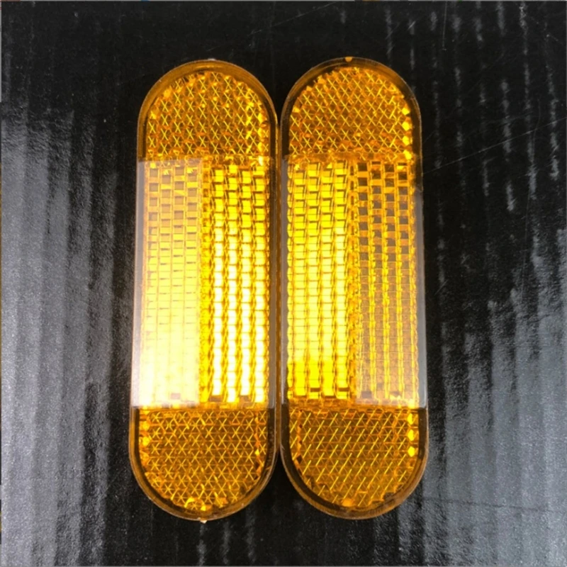 عاكسات لاصقة معتمدة للسلامة، ملصق تحذيري لشاحنة الدراجة الترابية، عاكسات تحذيرية للسلامة أثناء ركوب الدراجات الليلية