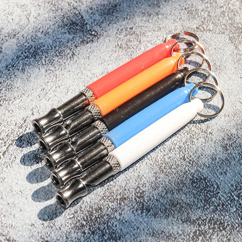 صفارة تدريب الكلاب بالموجات فوق الصوتية مع تردد قابل للتعديل - صفارة تدريب من الفولاذ المقاوم للصدأ لتصحيح التذكير والسلوك #3