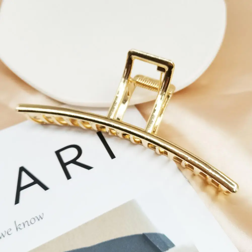 Lady Claw Clip Elastic Spring Hair Claw Exquisite Hair-fixed  Exquisite Party Prom Lady Claw Clip