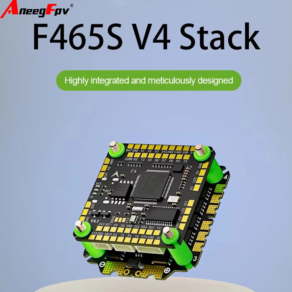 

Aocoda-RC F465S V4 Stack F405 V4 FC 65A 4 in1 ESC 30mmX30mm ICM42688P for FPV Racing Drone