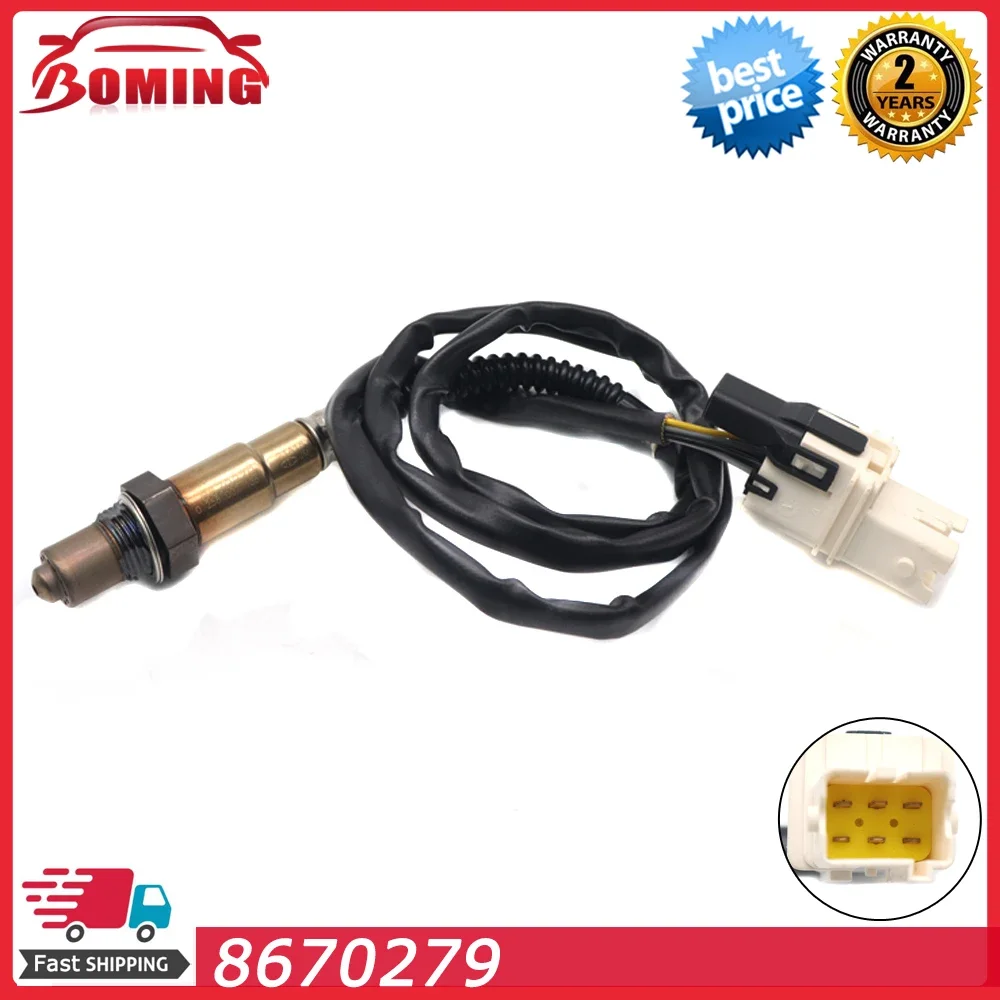 

Автомобильный соотношение воздуха и топлива Лямбда O2 Датчик кислорода 8670279 Подходит для VOLVO S80 XC90 1999-2005 234-5703 86702790 9470570 8631643 86316430