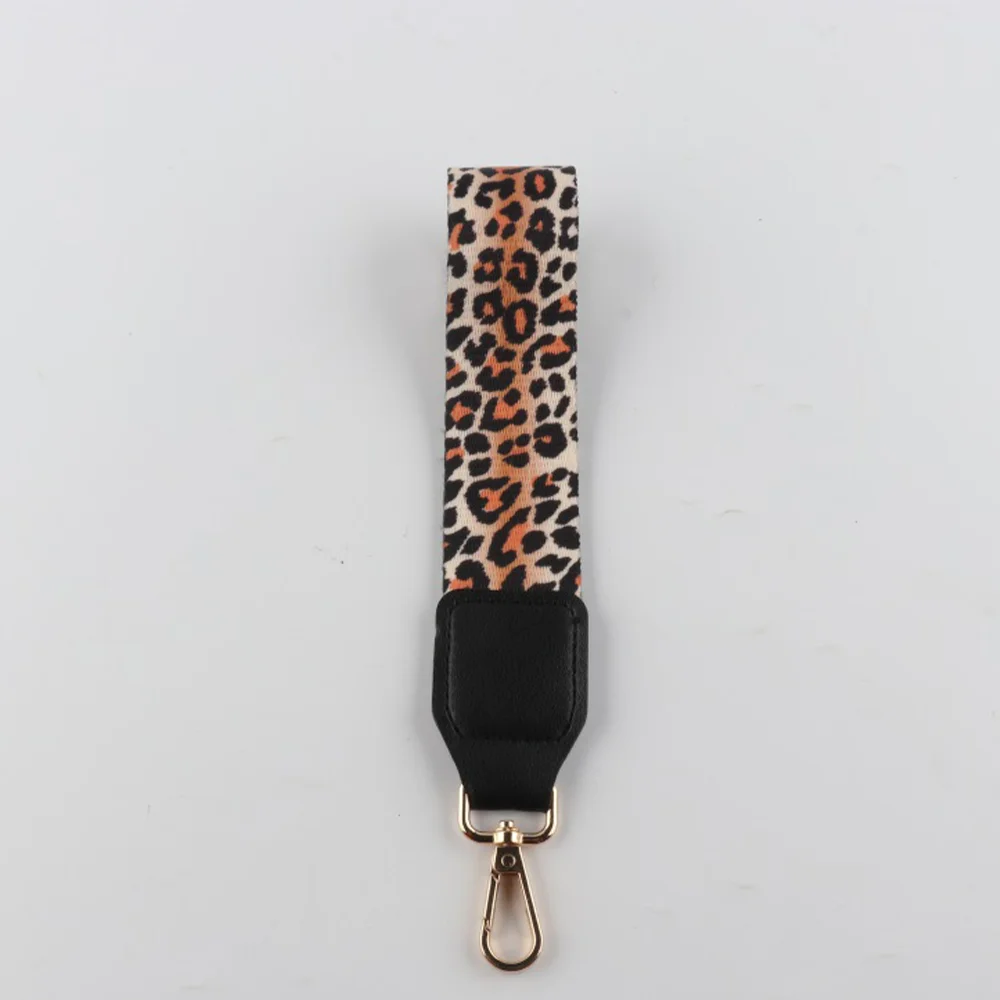 Erweiterung des hängenden Seils Zertifikat Karten hülle Hänge gurt Neues Armband mit Leoparden muster und Wärme übertragungs polyester