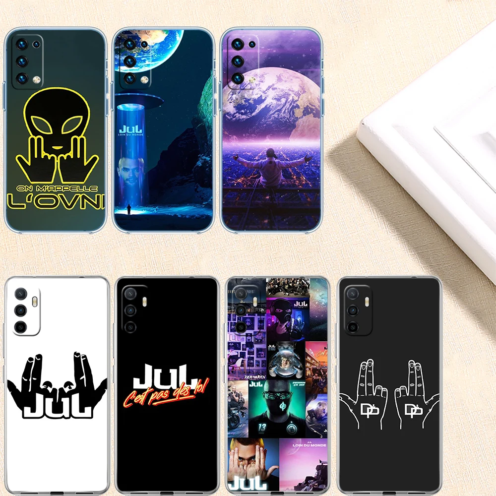 RE41 Julien Mari Jul - Funda Transparente para Teléfono Motorola Moto G7 G8 G9 G84 G85 G73 G24 G15 Z2 Play Power Plus