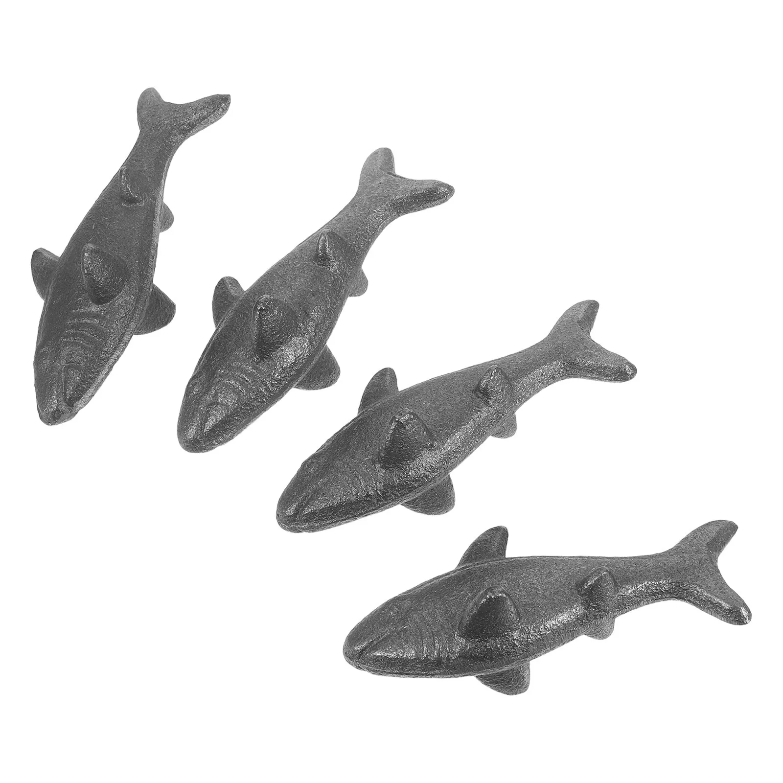 

4Pcs Cast Iron Fish Cooking Tool Iron Supplement for Vegetarian Vegan Nutrition Athlete Healthy Cooking Tool Fish Iron,