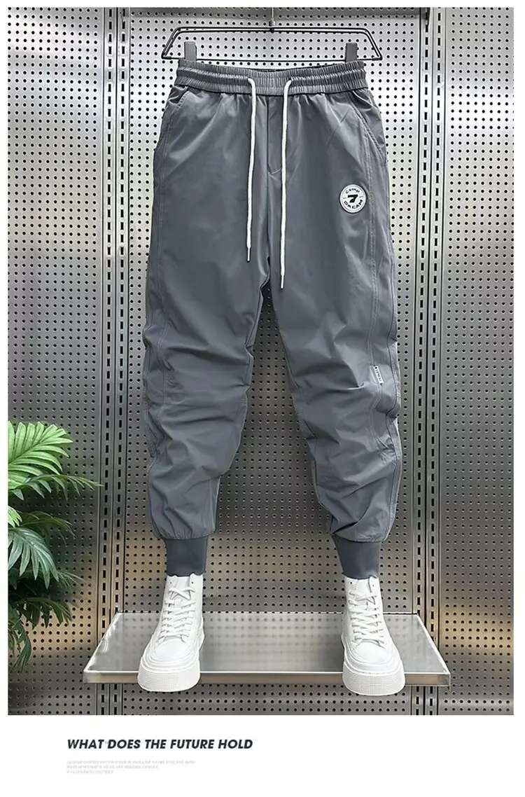 Pantalones Cargo de estilo coreano para hombre, ropa de calle informal, Y2k, Harajuku, Cargo