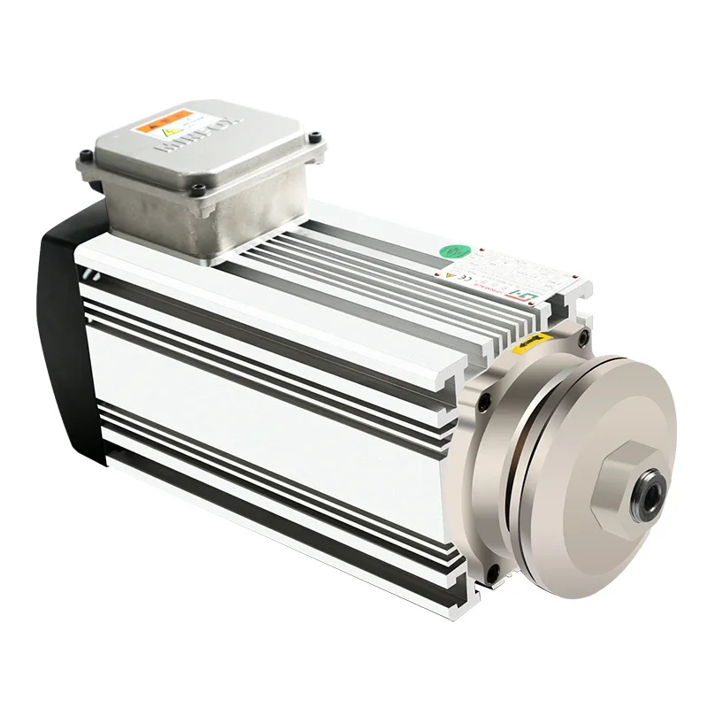 7.5KW Air-Cooled Milling Drilling 6000rpm High Torque AC DC Motor Saw Blade CNC Spindle Wood Cutting Milling Grinding