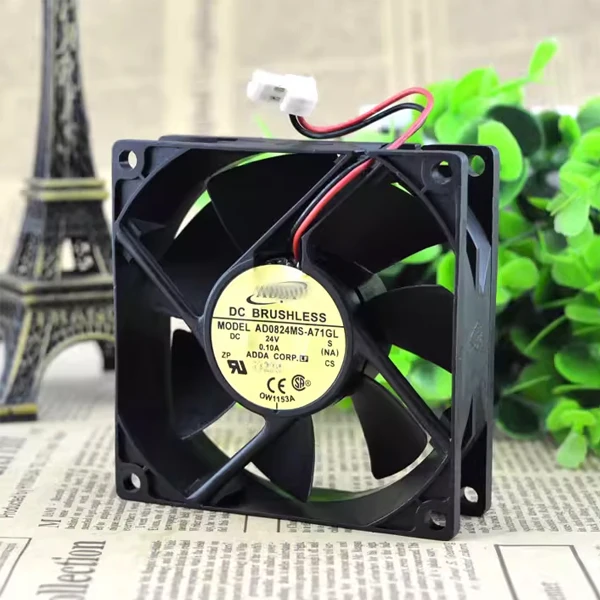

Оригинальный ультратихий вентилятор ADDA Taiwan Xiexi 8025 DC24V 0.10A AD0824MS-A71GL