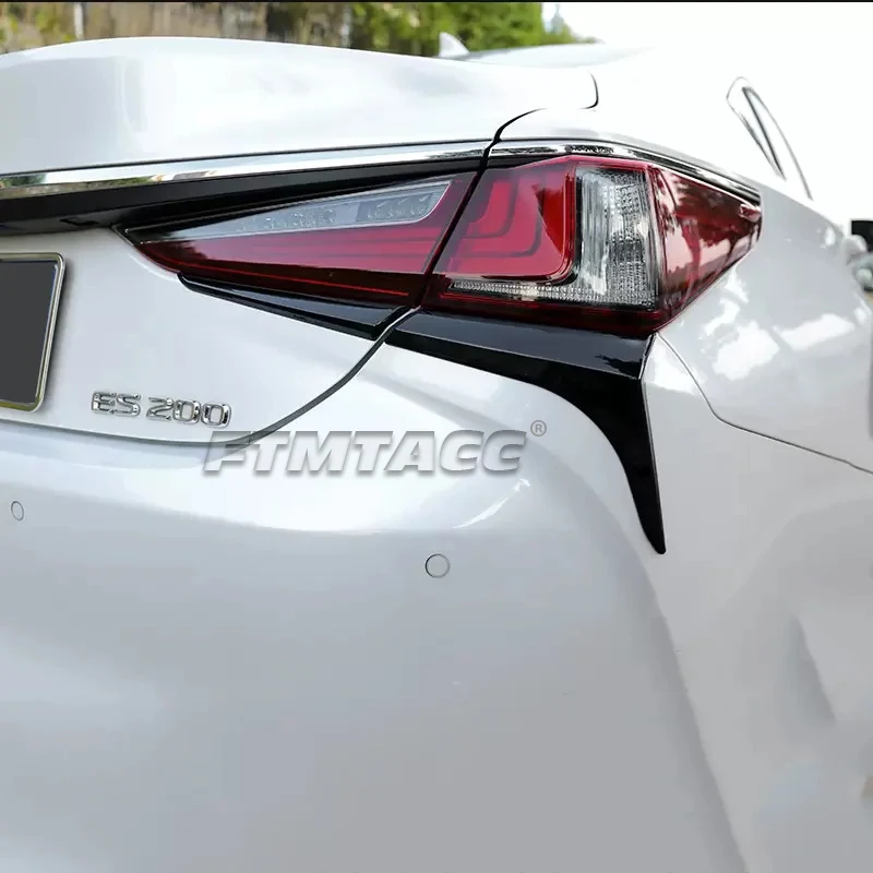 Car Tail Light Cover Rear Lamp Trim For Lexus ES ES200 ES250 ES300h ES350 2018 2019 2020 2021 ​2022 Exterior Accessories
