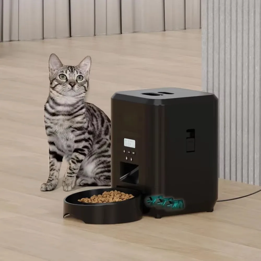 FurStarSmart Pet Feeder Automatic Cat Feeder Dog Slow Food Machine With Timed Quantitative Automatic Cat Food Dispenser Cat Dog