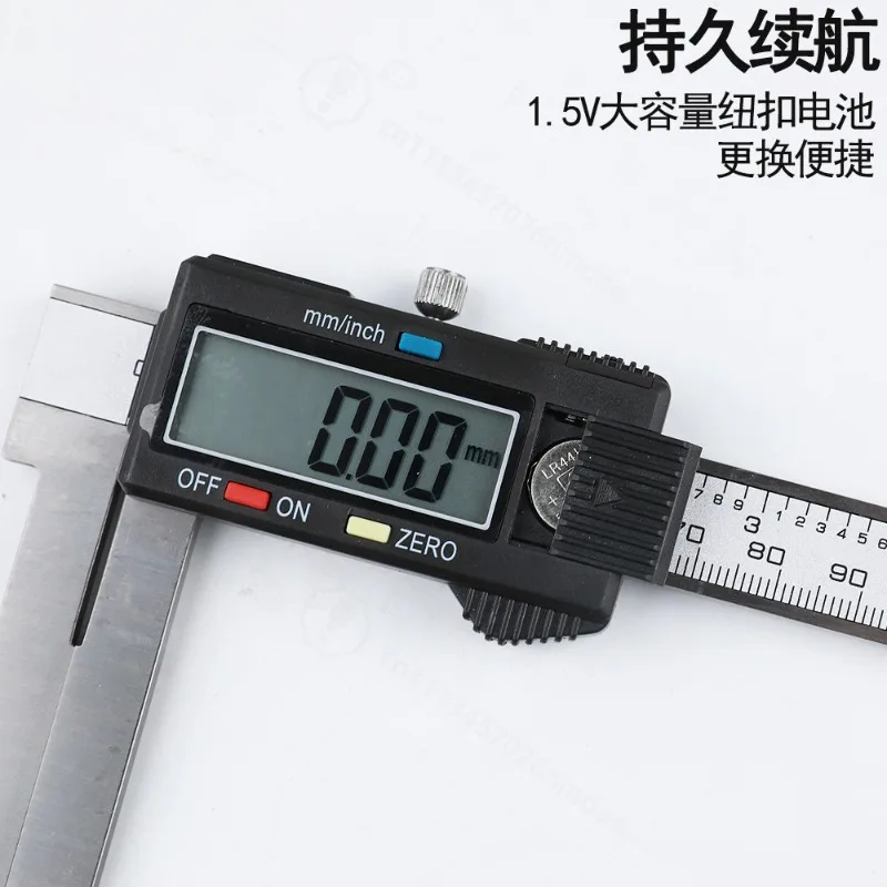 Digital Inside Groove Vernier Caliper Round Cylindrical Tip Double Inner Slot Dial Stainless Steel Precision Measuring Gauge