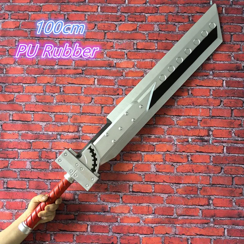 1:1 Cosplay Six Forms Big Sword Weapon Cloud Strife Buster Sword Remake Sword Knife Gamee Zack Fair