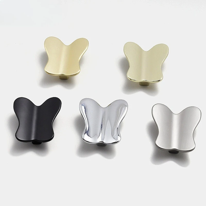 

Butterfly Knobs for Kids Bedroom Drawers, Zinc Alloy Cute Creative Dresser Pulls