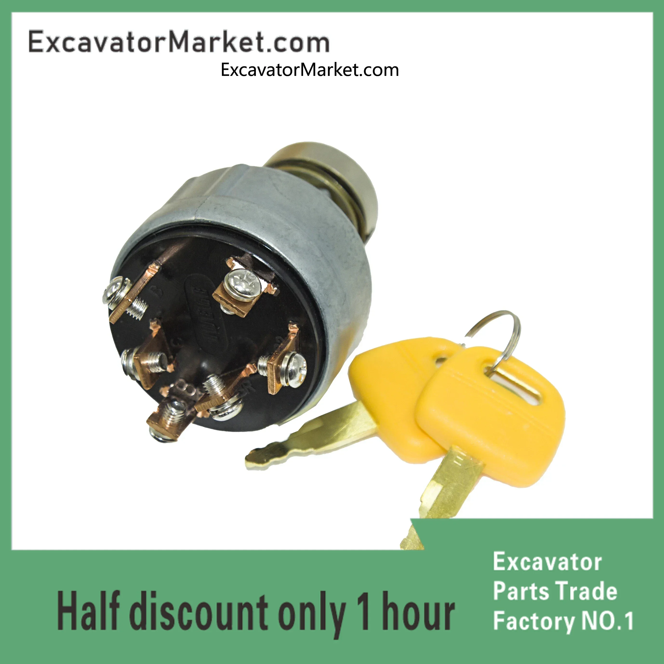 

Ignition Switch 4186745 for Crawler Excavator Ex200-1 Ex100 Ex120 Ex150 Ex300 High Quality