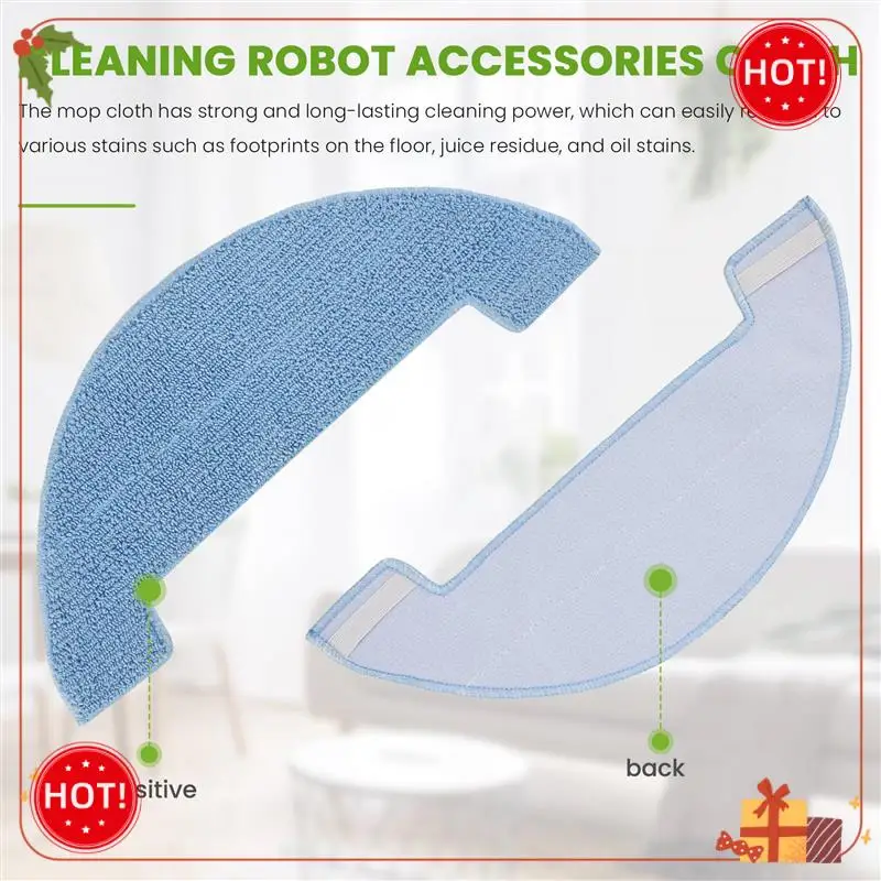 

ABLE-HEPA Filter Main Brush Side Brush Mop Cloth For 360 C50 G50 Smartai Robotic Vacuum Cleaner Spare Parts Accessories