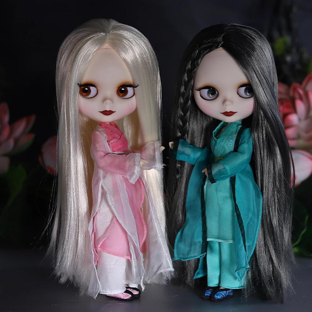 ICY DBS Blyth Gonna 1/6 BJD Serpente Verde Serpente Bianco Costume Set da Cinque Pezzi Anime Girl Toy Regalo SD