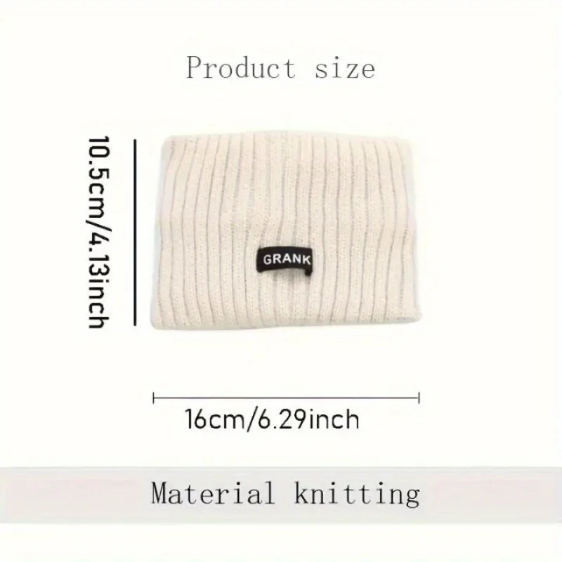 Women Winter Wide Headband Solid Color Knitted Warm Headwrap Girls Punk Elastic Headwear Sports Hair Bands Accessories