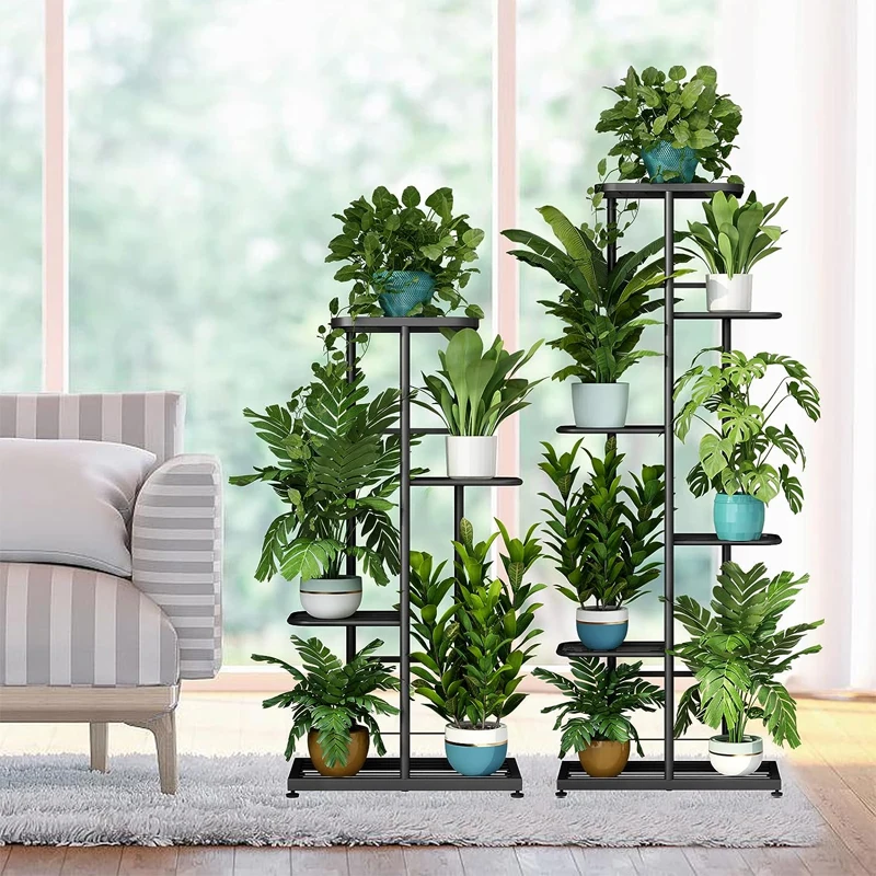 3/4/5 Tier 4/5 /6Potted Plant Stand Indoor Plant Shelf Multiple Stands for Garden Corner Balcony Living Room