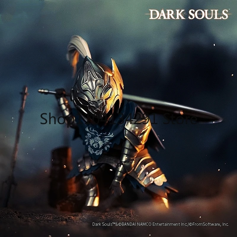 Caja ciega Original FireLink Dark Souls, figura coleccionable, huevo de juguete, Caballero del Sol, regalo de doncella de fuego, juguete para niños