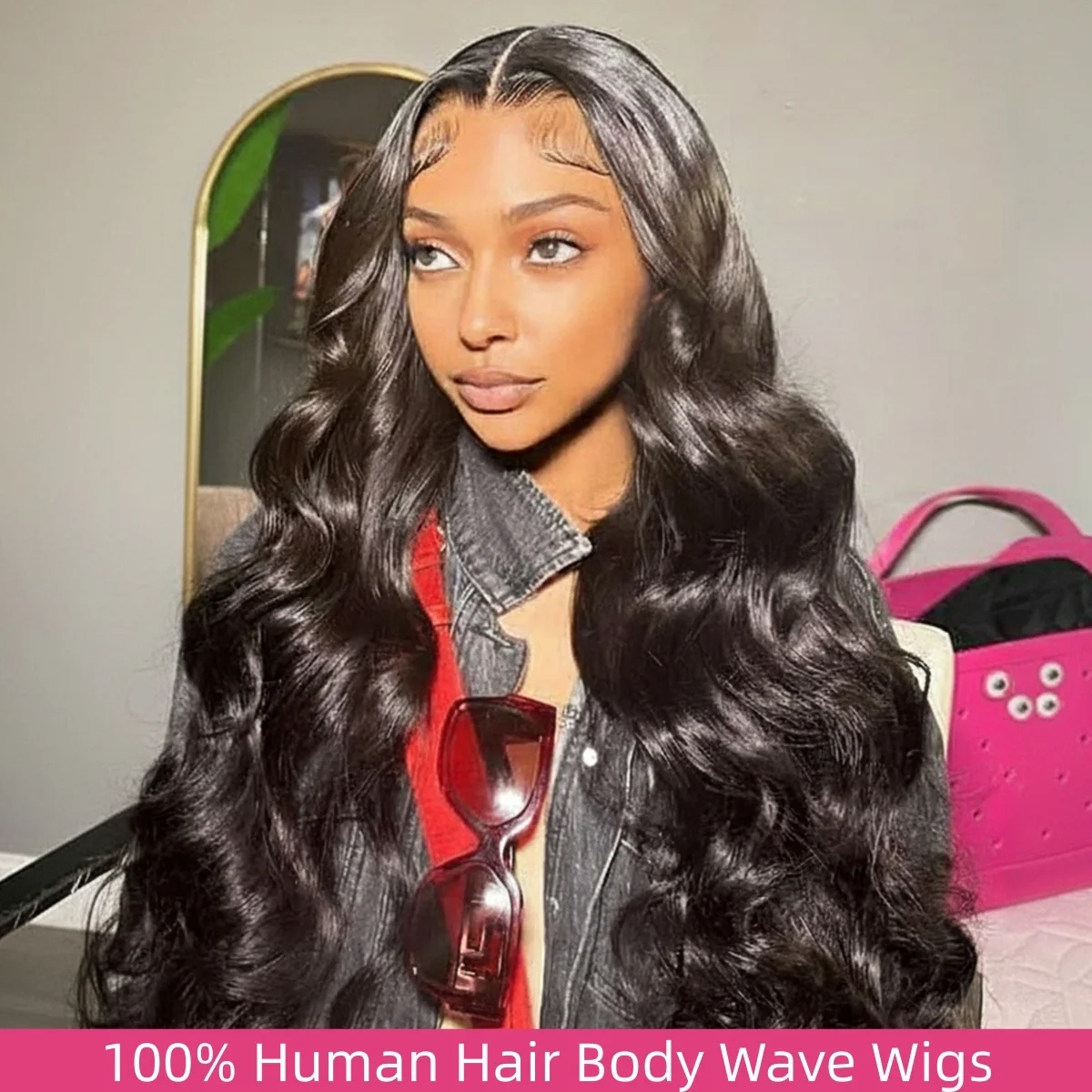 

30 40 дюймов 13x6 Объемная волна Парик Человеческие волосы HD Кружевные фронтальные парики 13x4 Объемная волна Парики из человеческих волос для чернокожих женщин Парики из бразильских волос