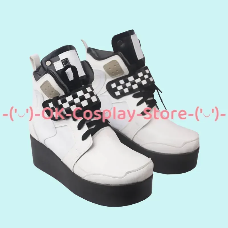 [Customized] NIKKE The Goddess of Victory Alice Cosplay Shoes Anime Game Roleplay Prop Halloween Carnival Party PU Leather Boots