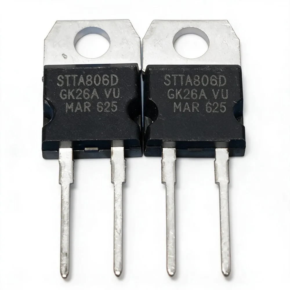 5PCS STTA806D 8A 600V 7805A C10T04Q R5009FNX 500V 9A KF5N50 KF5N50PZ 500V 5A FMV08N60E 08N60E