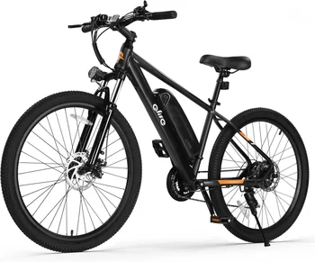 Image Electric Bike for Adults - 21-Speed Mountain Lightweight with Peak 750W 22MPH Motor, 375Wh Removable