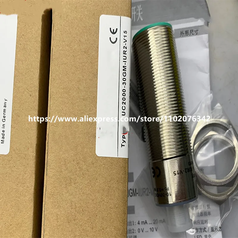 

New P+F Ultrasonic sensor UC300-30GM-IUR2-K-V15 UC300-30GM-IUR2-V15