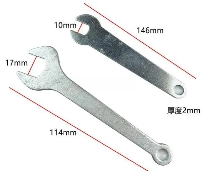 

2 in 1 114mm and 146mm Length Wrench Spanner for Makita 3703 Trimmer Saw Carving machine wrench accessories