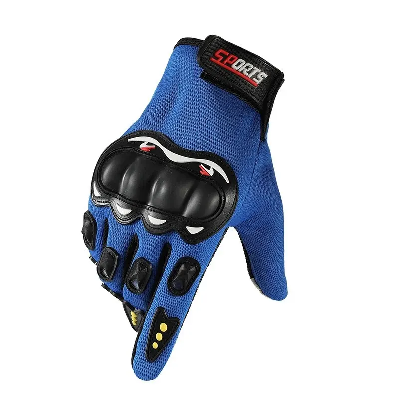 Guanti da moto Full-finger da uomo Touch Screen Outdoor Off-road Sports protezione da ciclismo guanti da dito da moto Anti-caduta