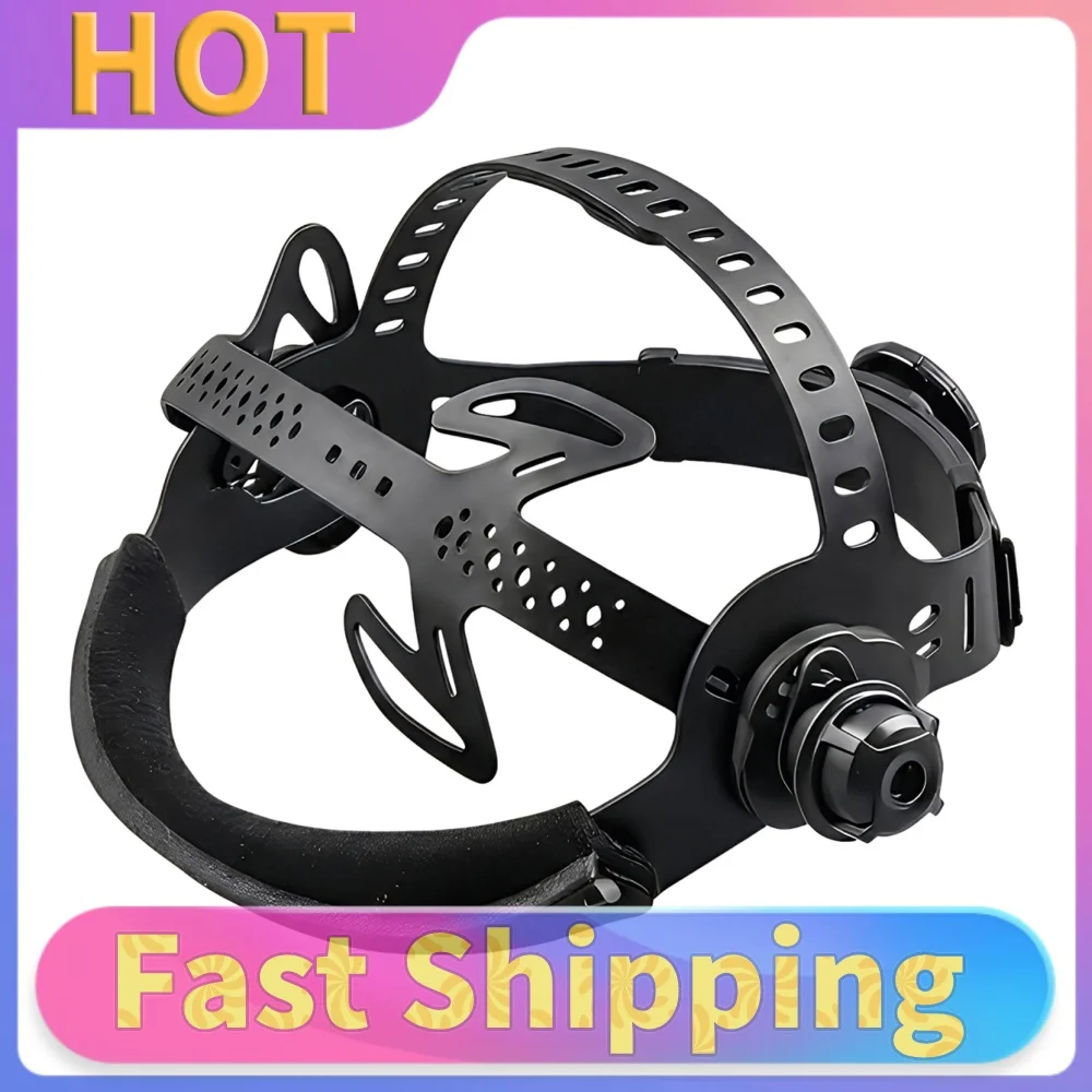 Adjustable Soldering Mask Headband Welder Auto Dark Helmet Welding Supplies Soldering Wearing Helmet Head Band