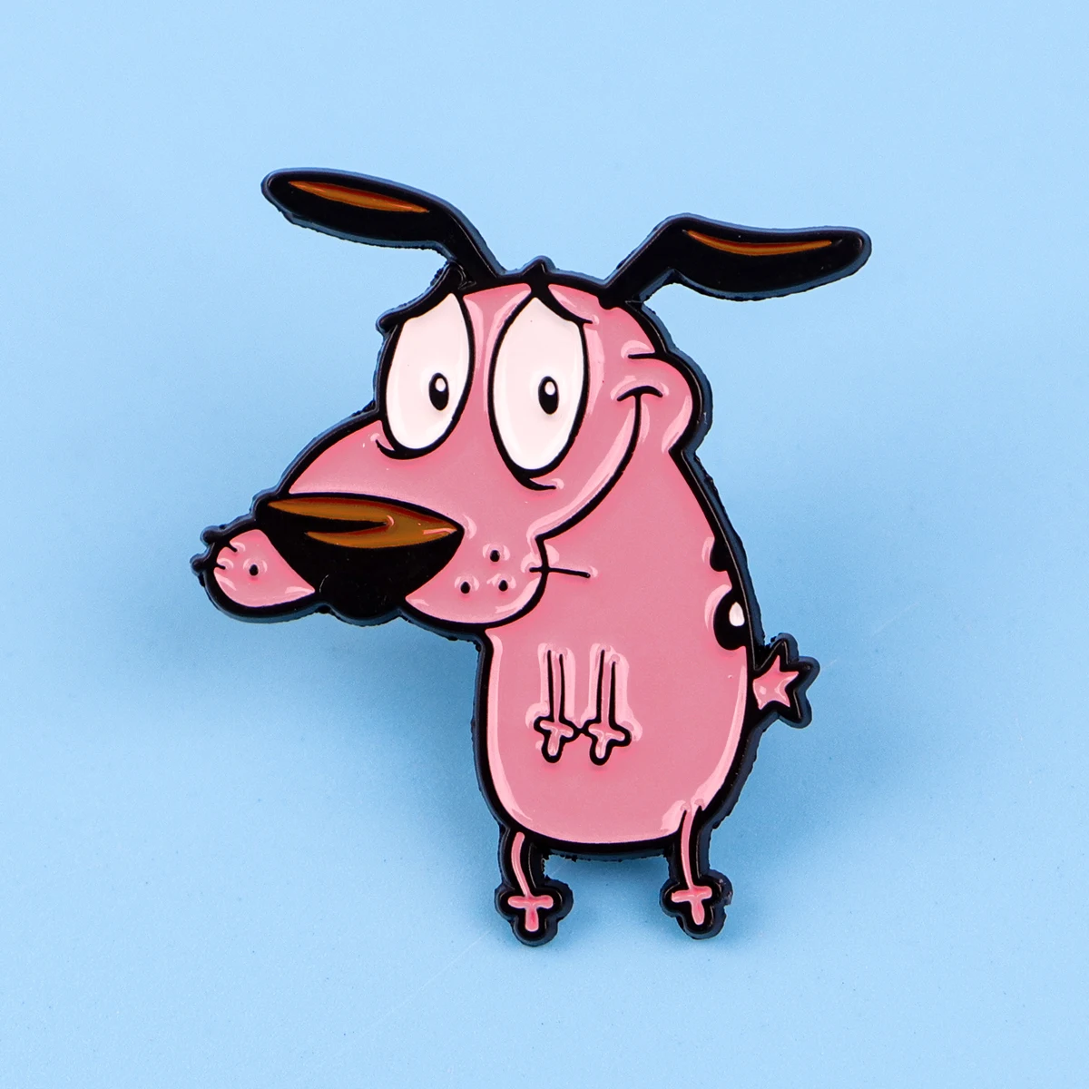 만화 동물 에나멜 핀 배낭에 재미 있은 배지 옷깃 핀 재킷을위한 귀여운 브로치 코스프레 액세서리 어린이 선물 완구