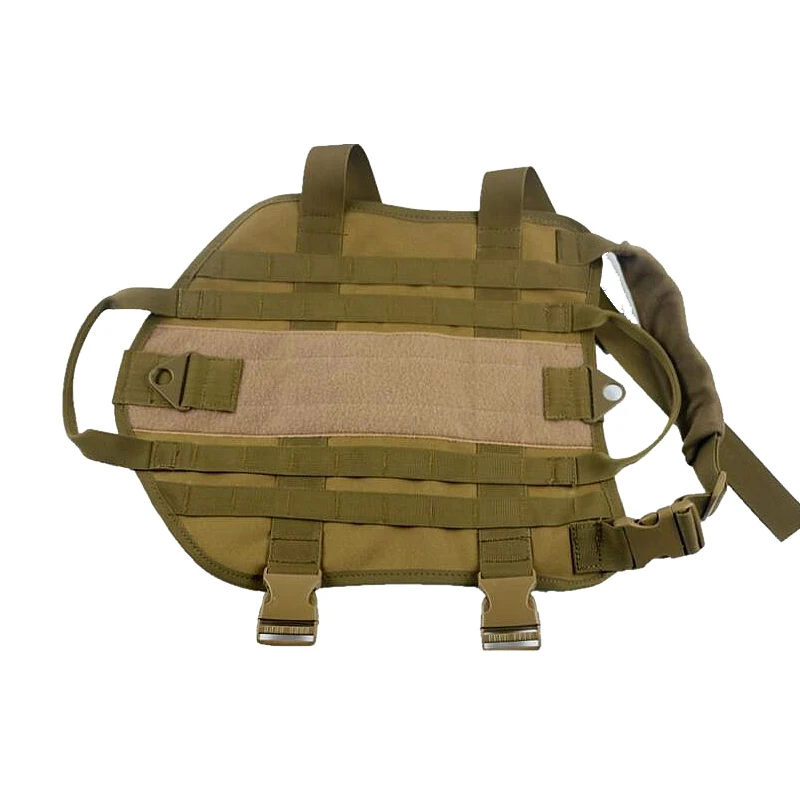 Chaleco Molle de entrenamiento militar K9 para perro, arnés táctico de caza, ropa impermeable para perro