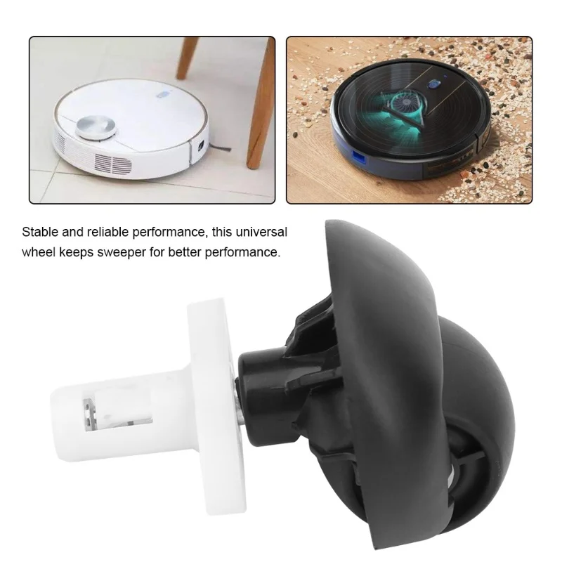 Flexible Vacuum Cleaner Universal Wheel Replacement Accessory Fit For EUFY RV850 Sweeper