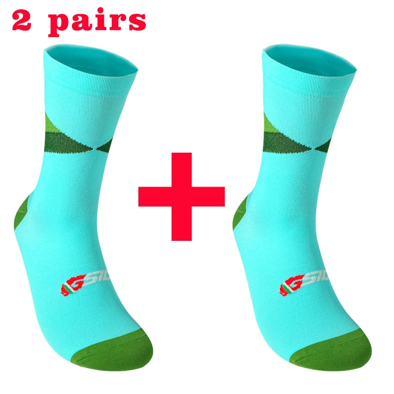 2pairs Professionelle Radfahren Socken Atmungsaktive Road Fahrrad Socken Männer Frauen Outdoor Sport Racing Sport Socken Hohe Qualität – Detail 6