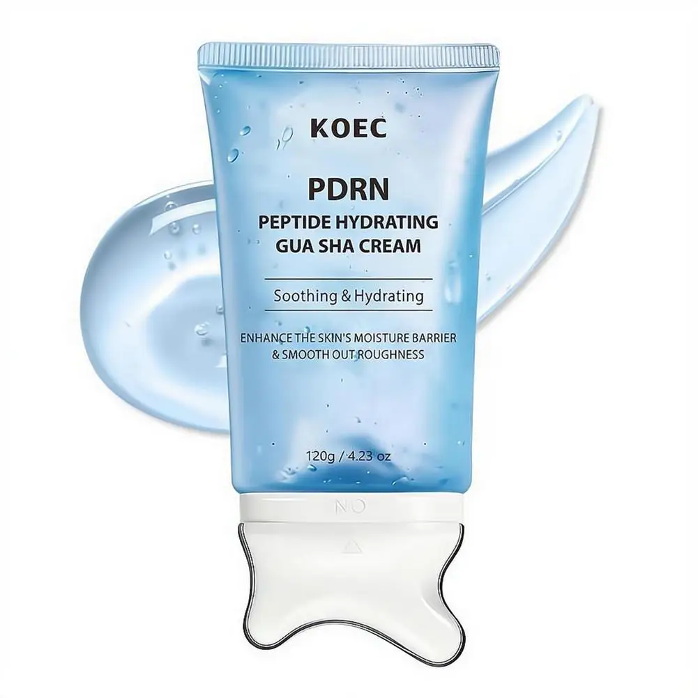 KOEC PDRN Retinol Collagen Neck Care Scraping Cream Refreshing Non-sticky Firming Lifting Smoothing Fine Lines Facial Care view 6