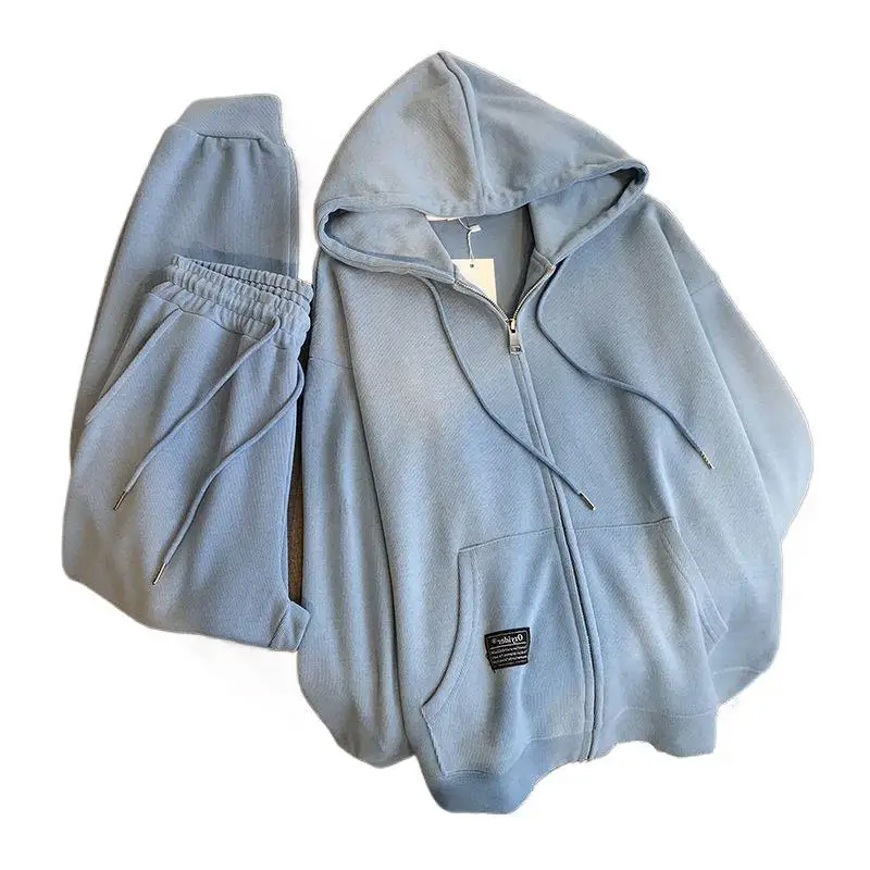 

Hooded Sweatshirt Casual Sports Suit for Women