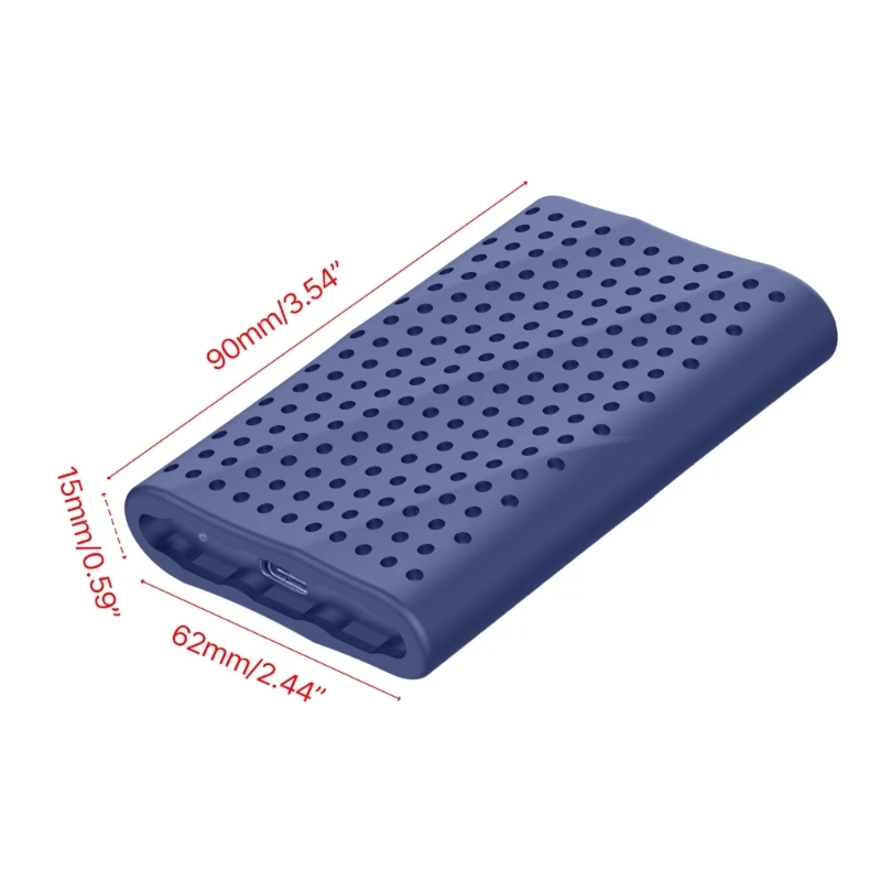 ผิวเคสฮาร์ดไดรฟ์สำหรับ T9 SSD ครอบคลุมการป้องกันการกระแทกทุกรอบ