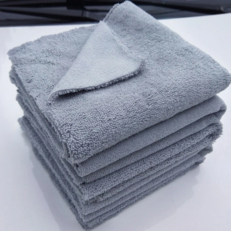 2Pcs Car Microfiber Cleaning Towels Super Absorbent Car Care Cloth Detailing Washing Drying Towels Car Cleaning Tools 40*40cm