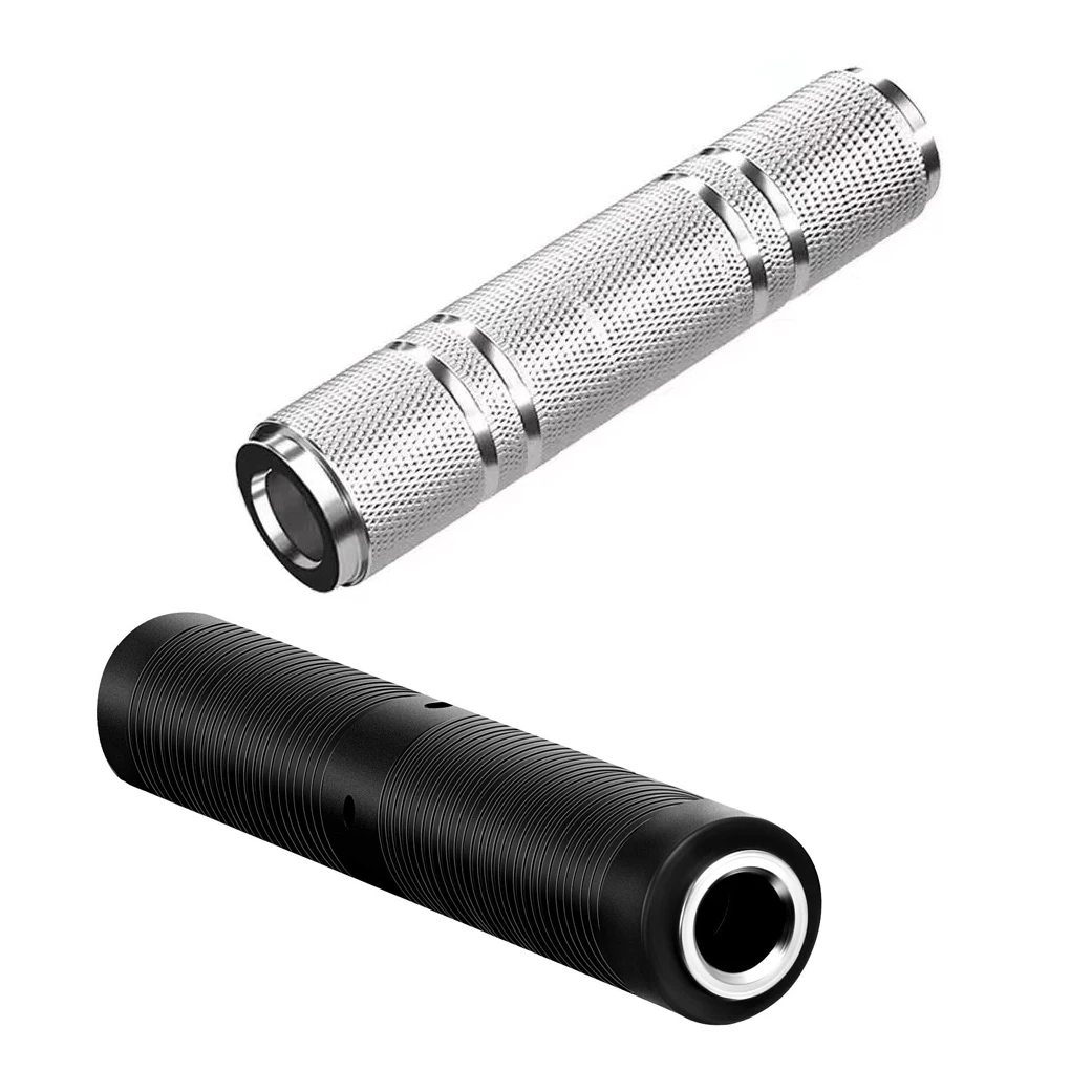 

1/4 6.35mm TRS Stereo and TS Mono Jack Adapter Joiner, 6.35mm Female to Female Extension Connectors for Amplifier Speaker Guitar