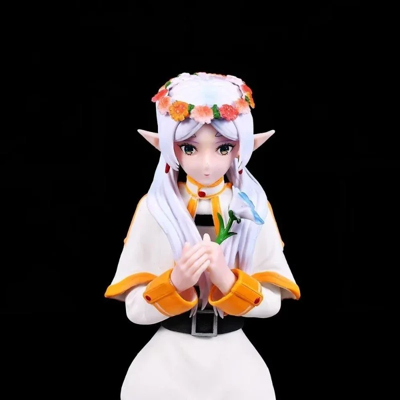 Anime Enchanter Action Figure Frieren GK 15CM Statue Decor The Enchanter Figure Model PVC Model Statue Room Decoration Gifts