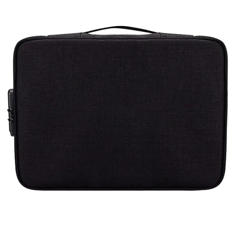 AA81-3X Document Ticket Bag Large Capacity Certificates Files Organizer For Home Travel Use To Store Important Items