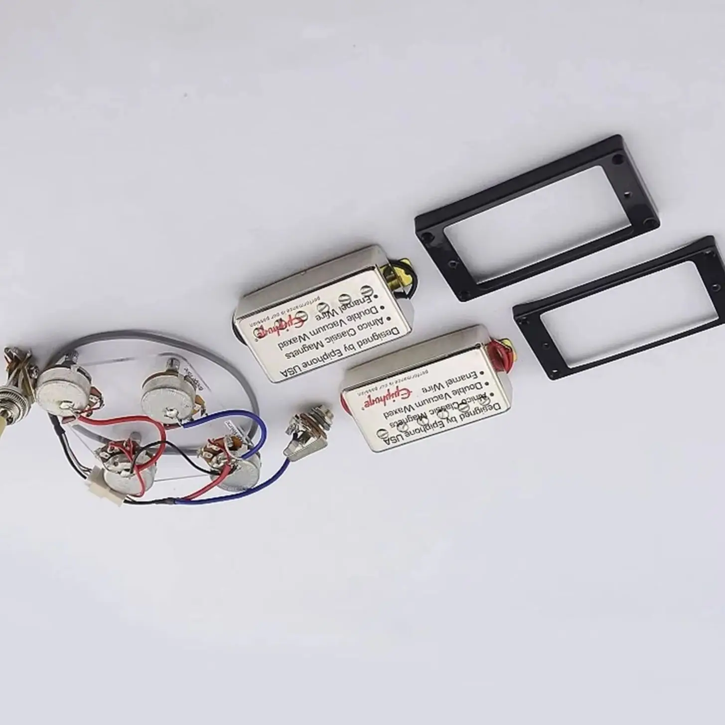 best-choice-1-set-guitar-pickup-humbucker-1c-black-and-gold-frame-for-electric-guitar-pickups