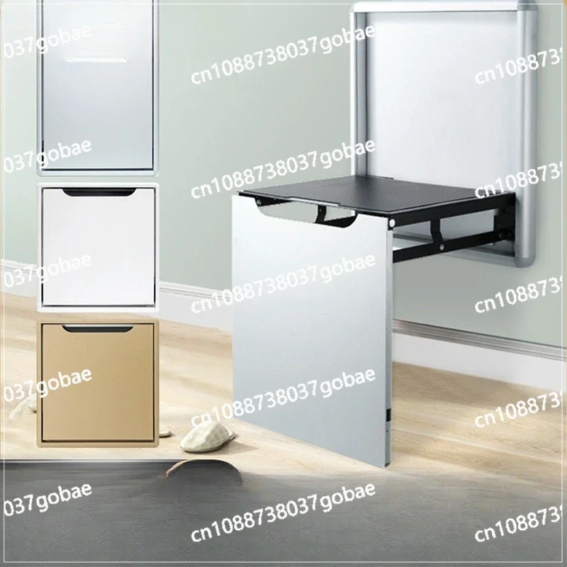 

portable wall mounted shoe changing stool, ultra-thin folding stool for household use, wall mounted folding chair, saving space