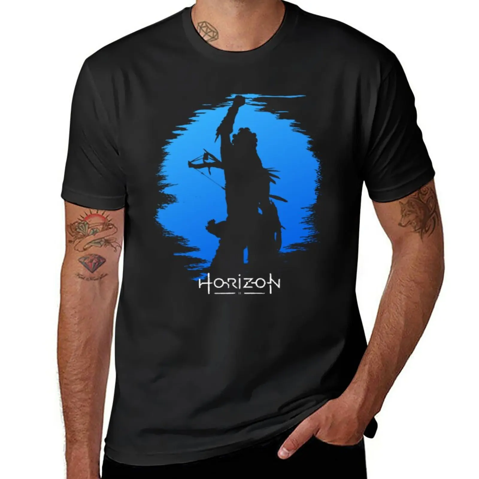 

New Horizon Forbidden West T-Shirt sublime t shirt korean fashion Tee shirt anime clothes men clothings