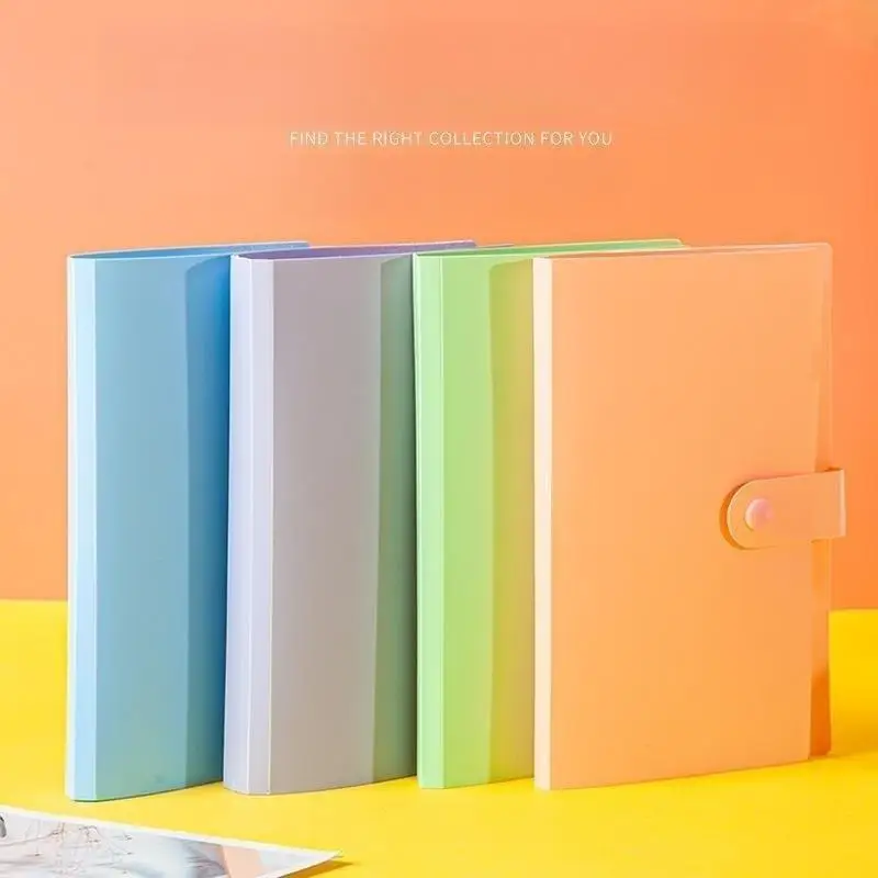 100Pcs Portable Commemorative Banknote Collection Book Storage Box Paper Money Protective Sleeves Banknote Collecting Accessory