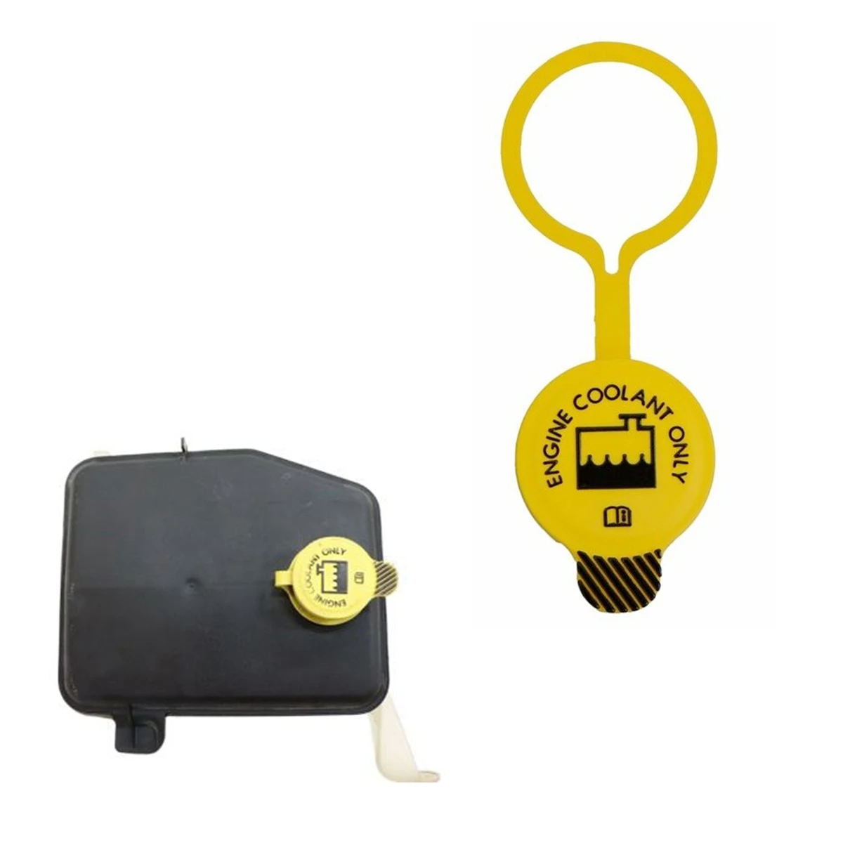 Radiator Coolant Recovery Overflow Bottle Tank Cap for Jeep Wrangler 2005-2020 Dodge 55056382AA