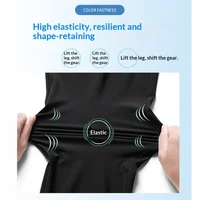 Pantalon de jogging léger et respirant en soie glacée pour homme, grande taille, avec poches zippées, extensible, idéal pour le quotidien, le sport et le fitness 5